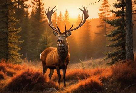 the animals in the forest