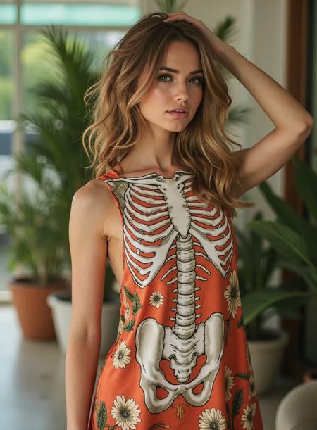 Halloween Skeleton Outfit FLUX