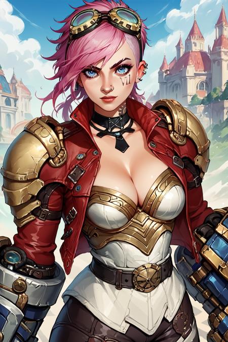 VI from League of Legends Game & Arcane 3 Skins | Pony / SD1.5版本v1.0 Pony (ID: 449572)