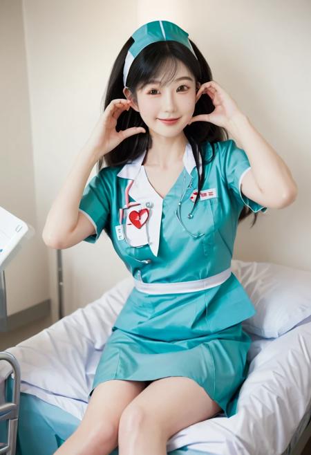 Cheek heart pose (SD XL)