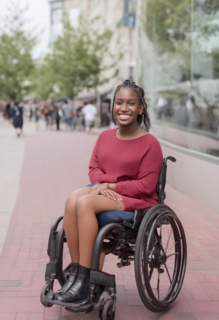 Wheelchair Users for SDXL