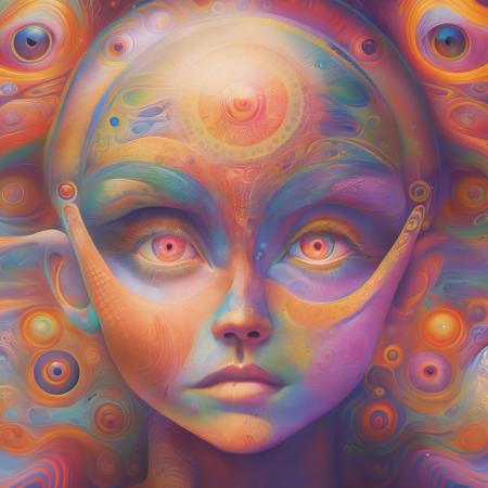 style of Alex Grey 375