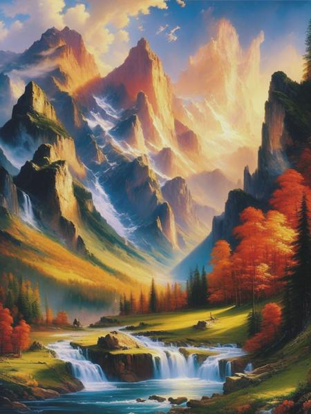 Thomas Moran Style版本SD 2.1 (ID: 114674)