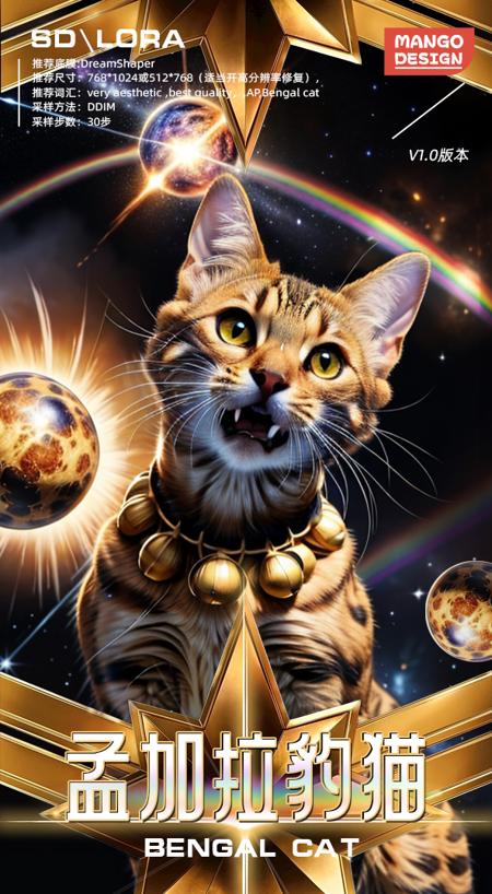 Animal model - Bengal Ocelot cat版本v1.0 (ID: 228364)