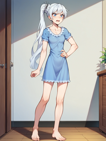 Weiss Schnee (RWBY) - 8 Outfits (PonyXL / Illustrious)