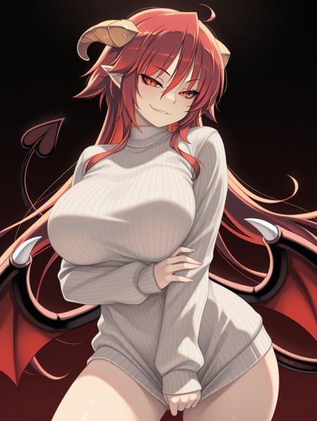 Astaroth - Monster Girl Quest!/Monmusu Quest! - Illustrious/Pony版本Illutrious v1.0 (ID: 1121627)