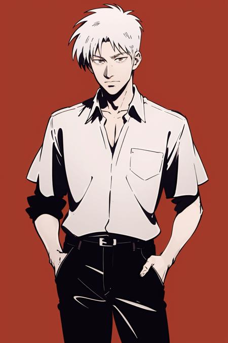 Akagi Shigeru (Both young and old)