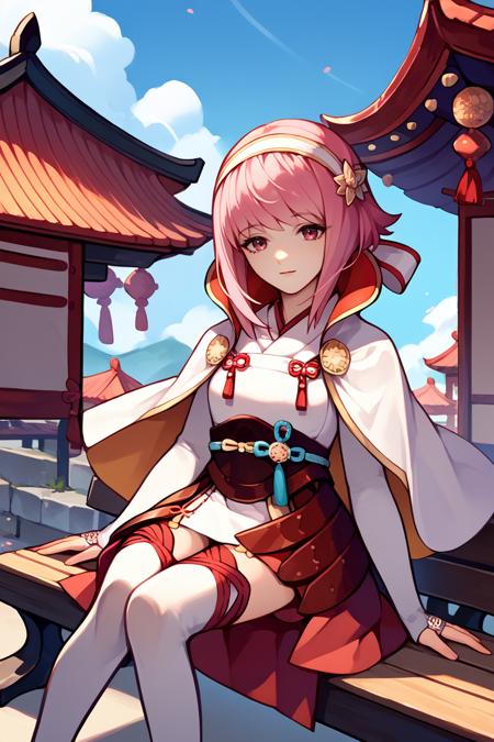 Sakura/サクラ (Fire Emblem Fates) SDXL LoRA | 4 Outfits [Pony Diffusion]