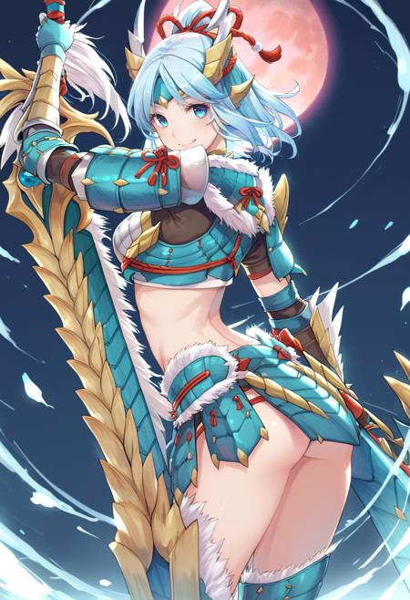 Monster Hunter - Zinogre Armor (ジンオウ装備) ponyXL