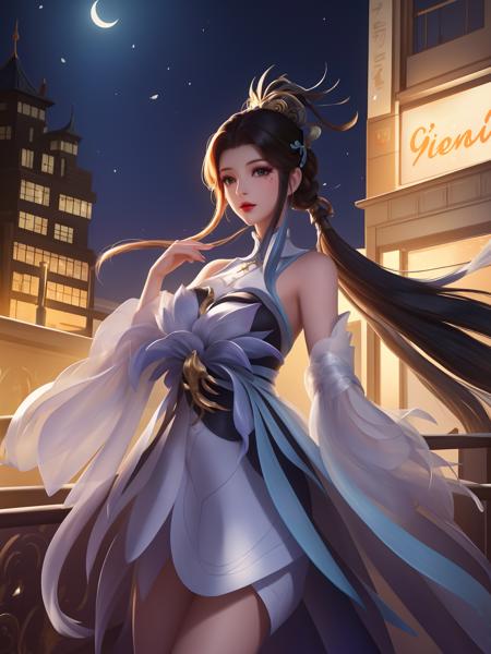 王者荣耀_大乔_白鹤梁神女_Honor of kings_Da Qiao