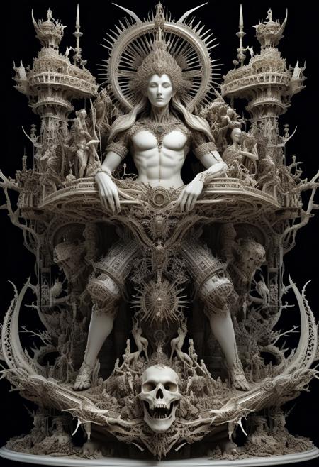 sculpture by Kris Kuksi版本Extraction Methods (ID: 308151)
