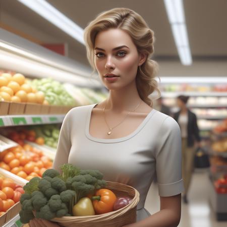 Margot Robbie SDXL