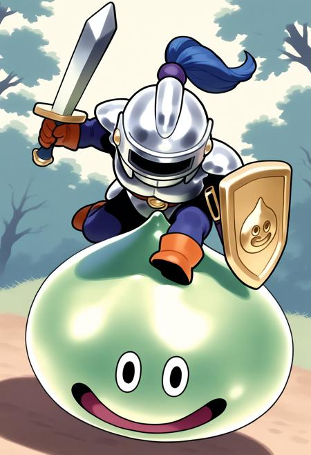 Slime knight / スライムナイト (Dragon quest) Pony/IL