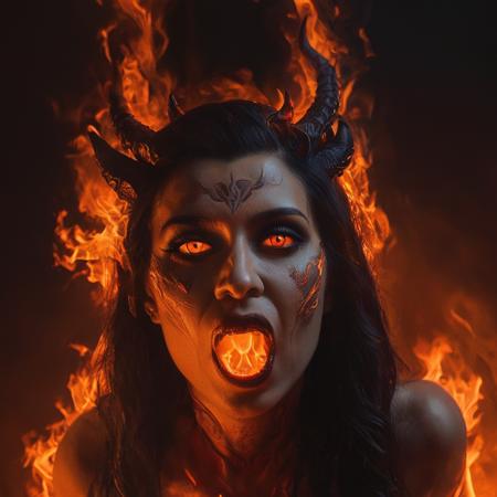 Demon Girl or (Male) style XL + SD 1.5 + F1D