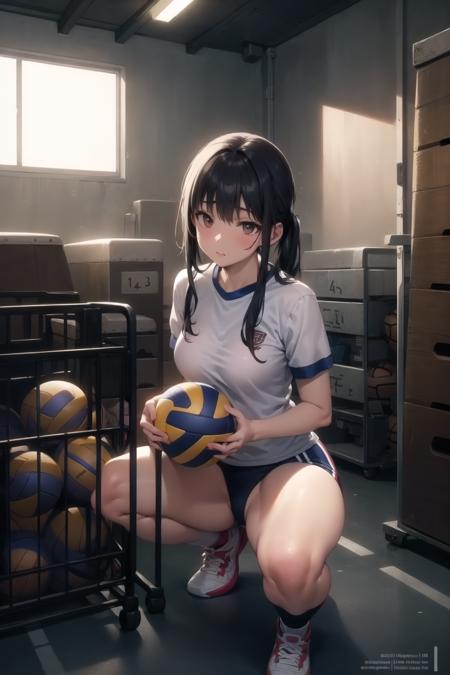 Gym storeroom