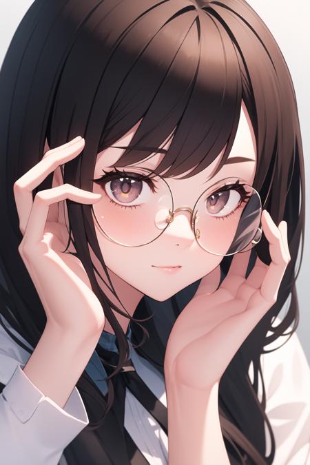 Thin round glasses版本v1.1 (ID: 28564)