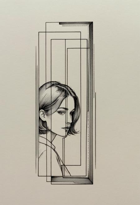 Fine Line Style SDXL