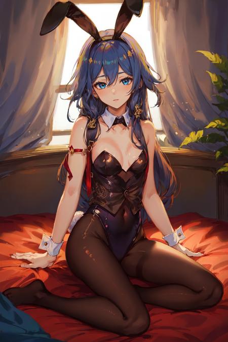 Honkai Impact 3rd-Fu Hua-Rustic Noir| 崩坏三-符华-玄衣素裳