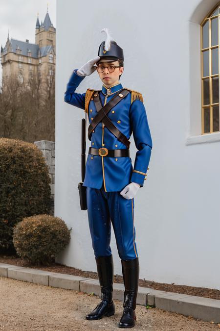 Christmas toy soldier costume