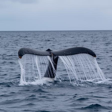 Orcas at Sea