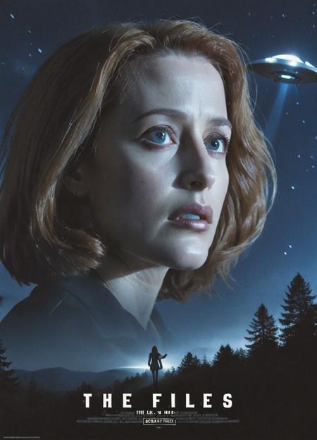 Dana Scully Character LoRA SDXL