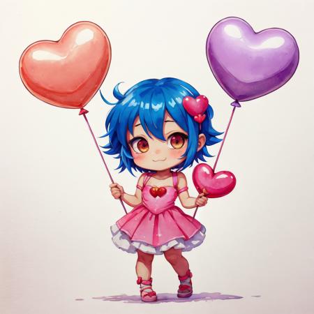 Heart Balloons (Valentine's Day)