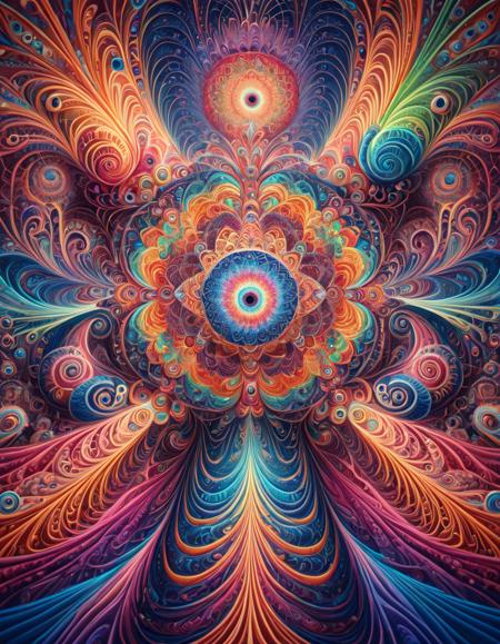 Psychedelic Artistic Style