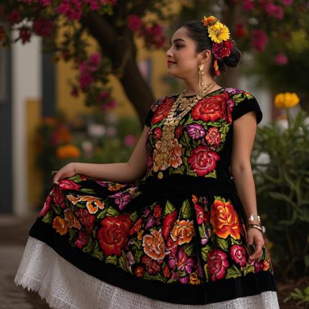 Tehuana dress - México版本V1 (ID: 1013944)