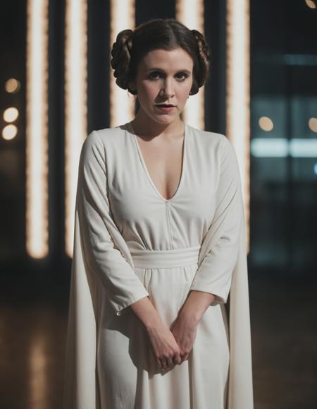 Leia Organa (Star Wars) - slave Leia and white costume