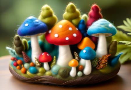 Needle felt Lora XL