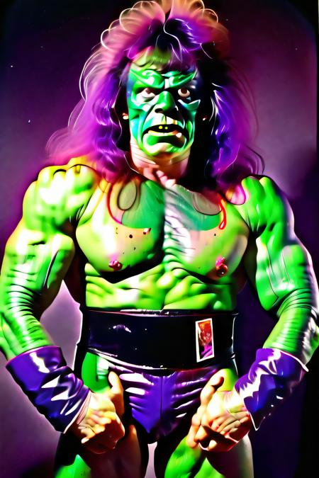 80s Wrestling Superstar