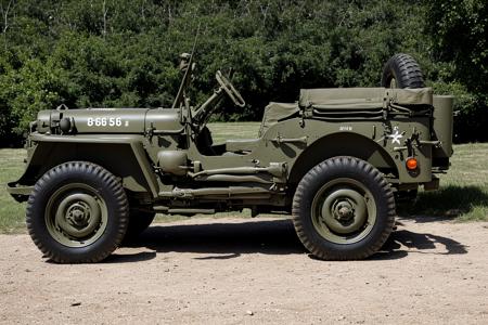 Willys MB - Willys jeep - American WW2 military vehicle