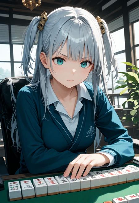 [SDXL&Pony] mahjong / 麻雀
