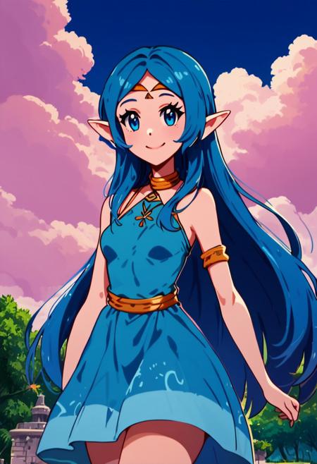 Nayru (The Legend Of Zelda: Oracle of Seasons) [Pony & SD1.5]