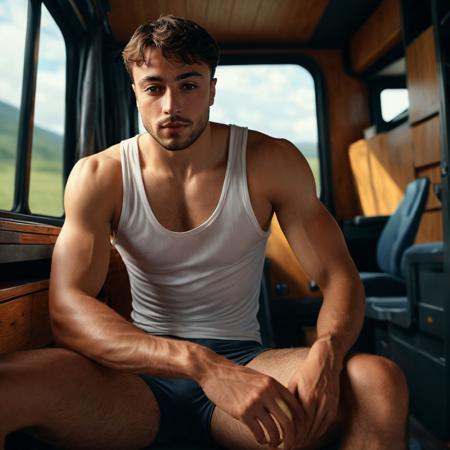 Jules Bouyer Paris Olympics French Swimmer SDXL