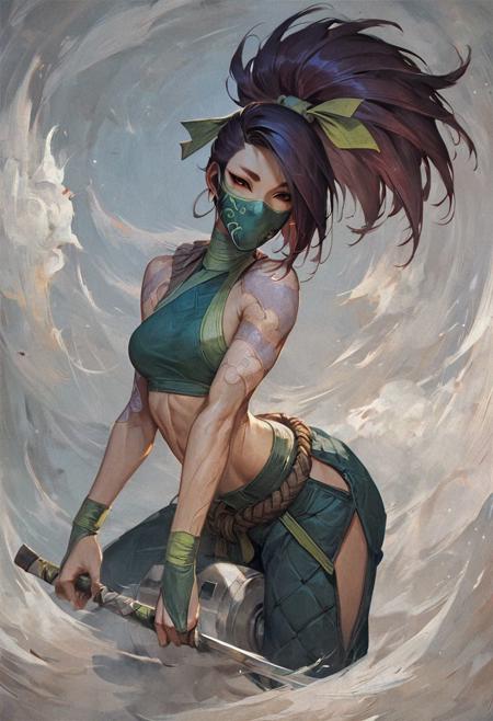 Akali - League of Legends - Pony diffusion