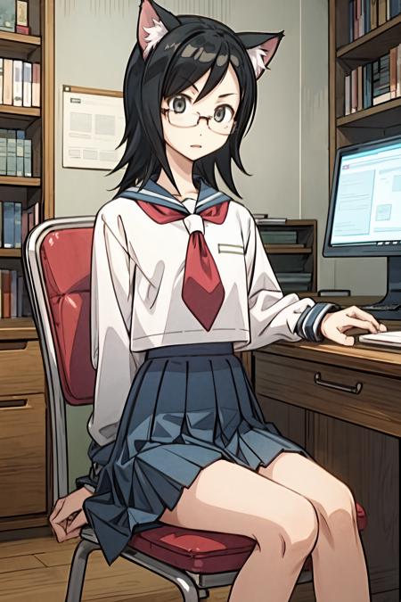 Fujiyoshi Harumi (Sayonara, Zetsubou-Sensei)版本v1.0 (ID: 145096)