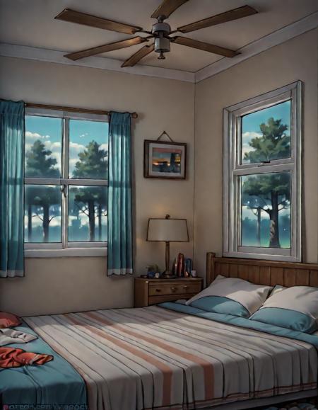 90s Bedroom Concept (Pony and Illustrious)
