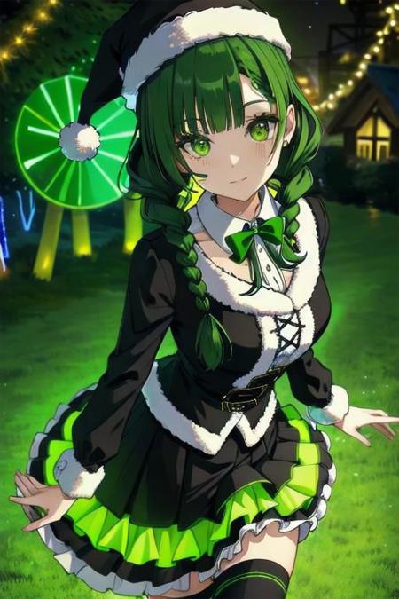 Gothic Chick @ Xmas (Embedding)