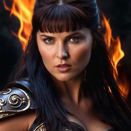 Xena: Warrior Princess 1995 XL + SD1.5 + F1D (Character based + Style)