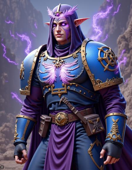 Touch Of Tzeentch - WorldMorph - Warhammer 40,000 (Flux)