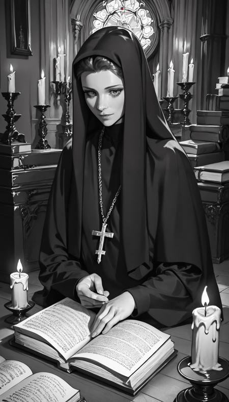Orthodox nun