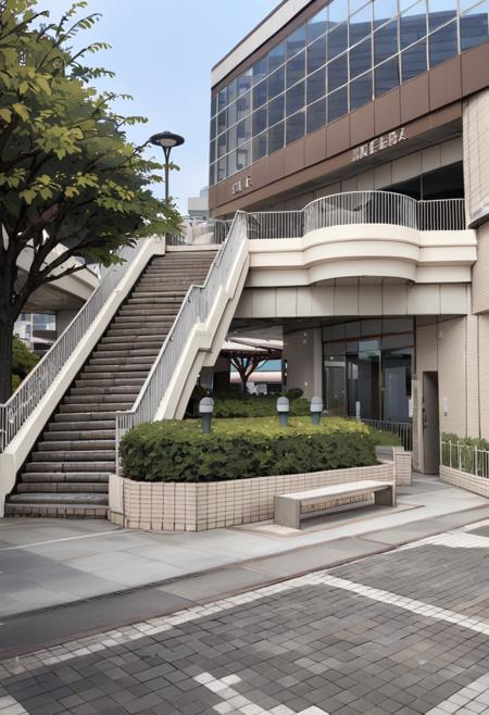 京阪守口市駅前 front of Keihan Moriguchi City Station SDXL