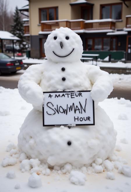 Amateur Snowman Sculptor [FLUX]版本v1.0 (ID: 1137037)