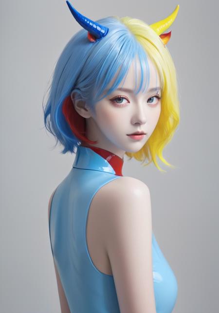 白棱XL_色块视觉 Color-block visual-geometric stitching
