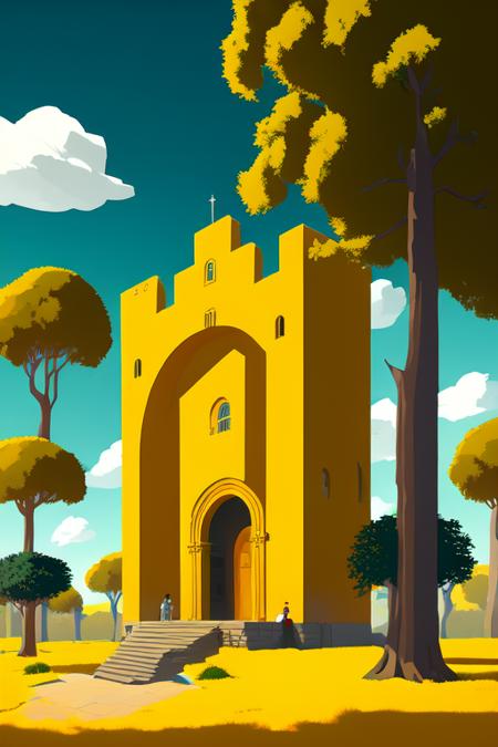Monument Valley-ArtStyle LoRA