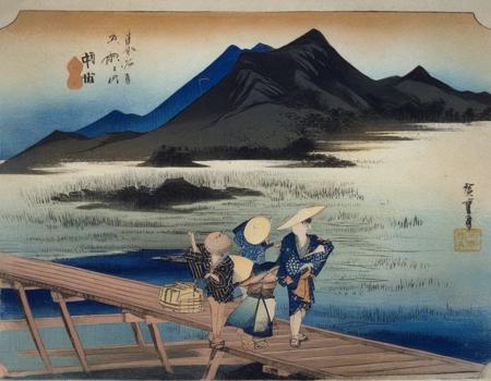 浮世絵(Ukiyo-e) Style