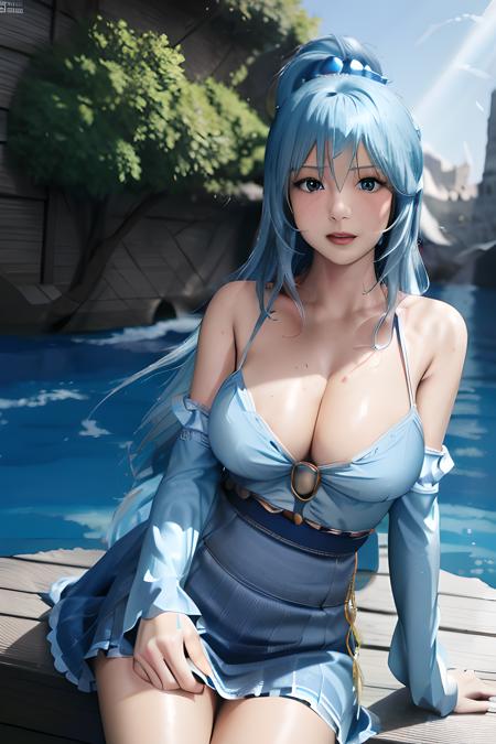 Aqua - Konosuba - Kono Subarashii Sekai ni Shukufuku wo - Anime LoRA - HyperRealsitic
