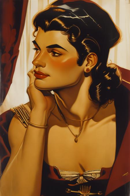 style of Alberto Vargas 208