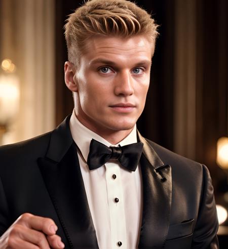 Dolph Lundgren in the Rocky Movie